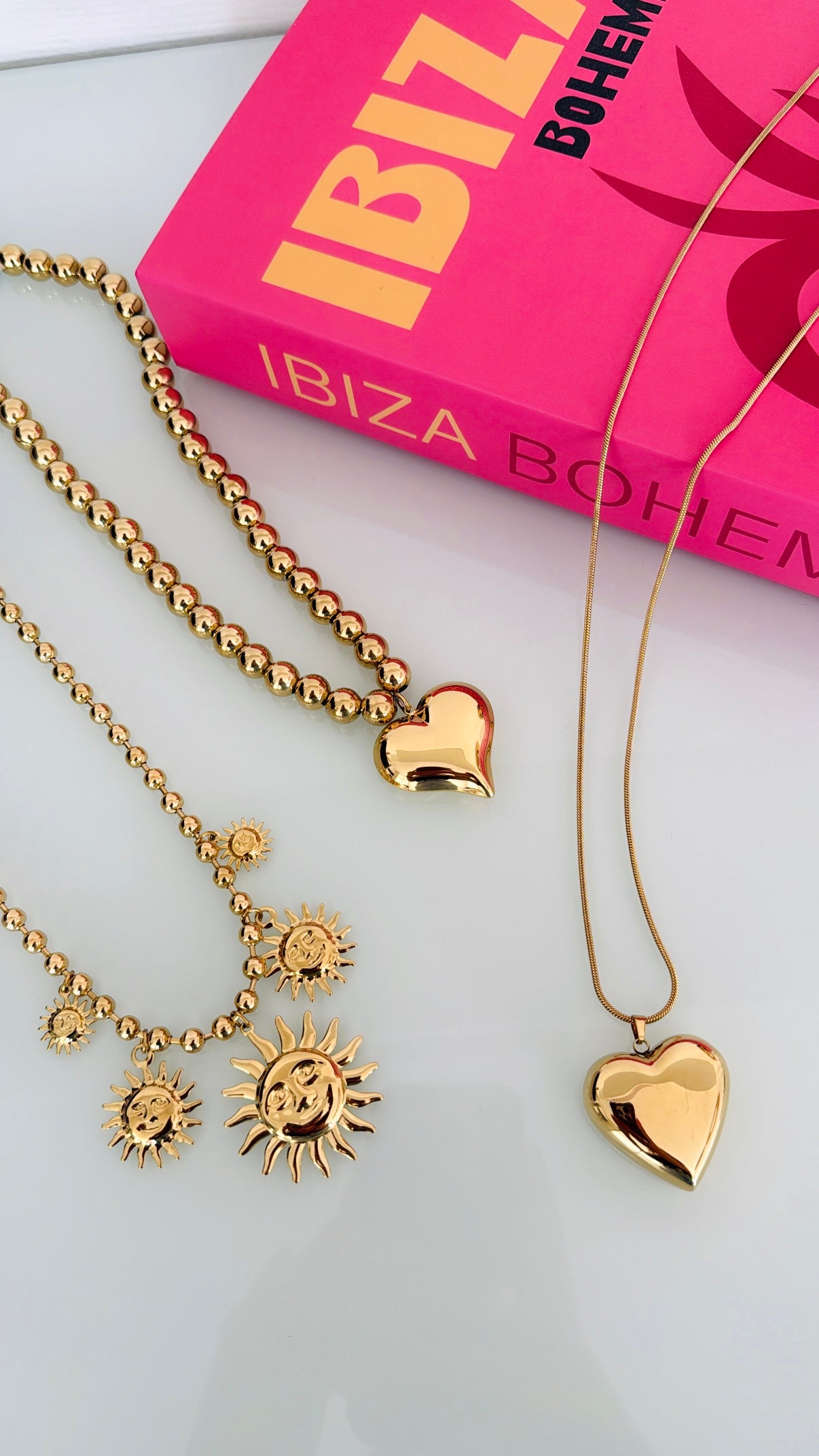LONG HEART ketting