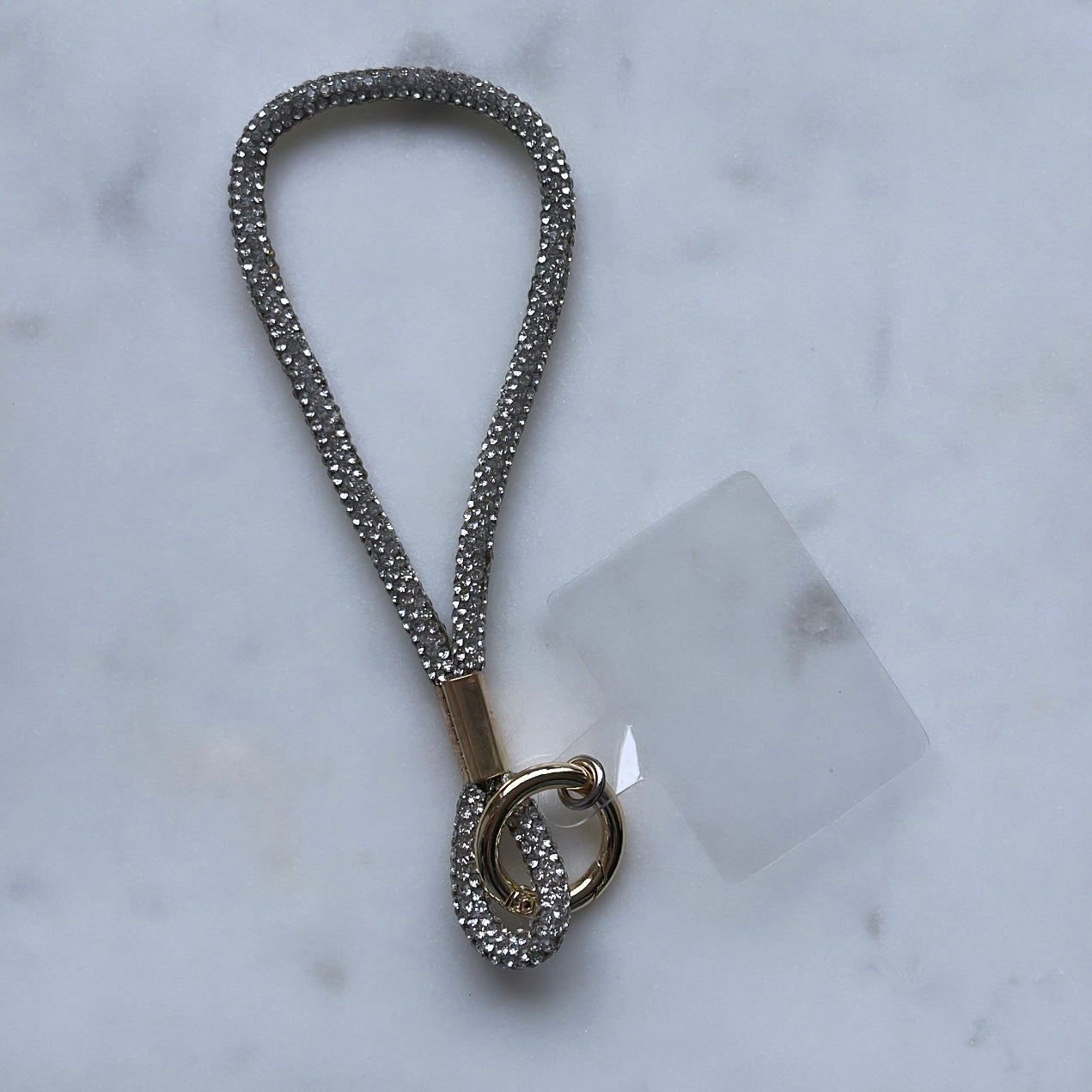 Phone Cord - Zirkonia Silver