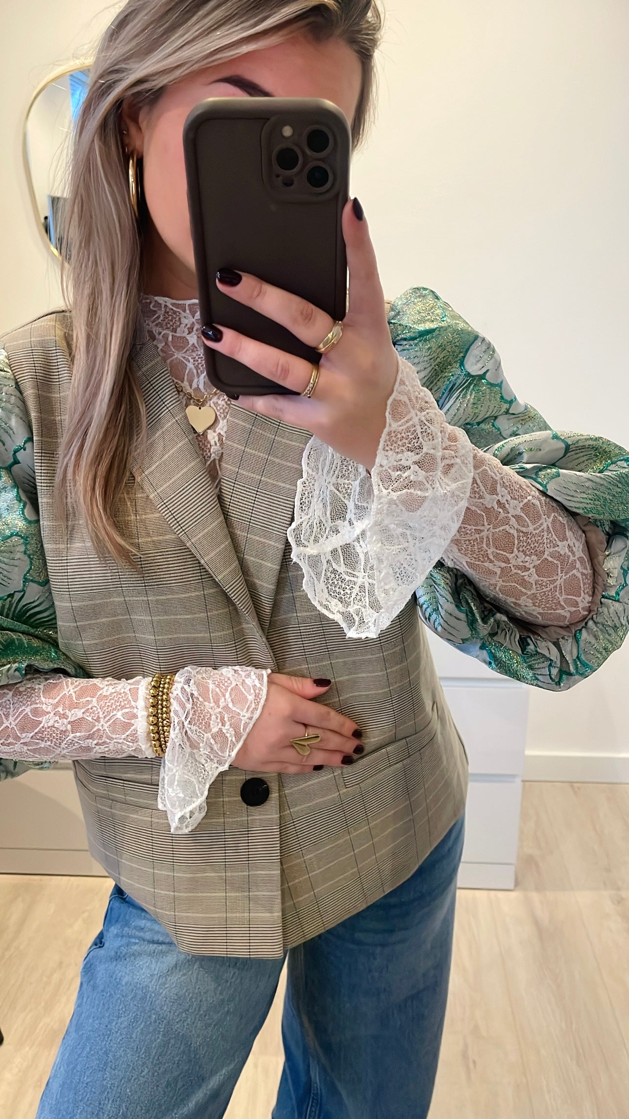 Jade Blazer Green
