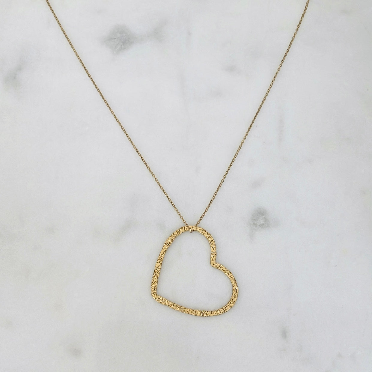 XL HEART ketting