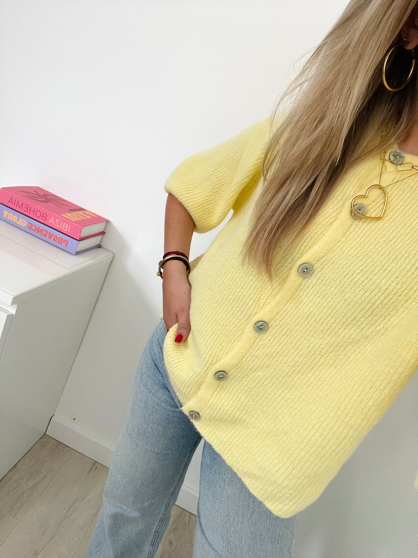 Moon vest - Yellow