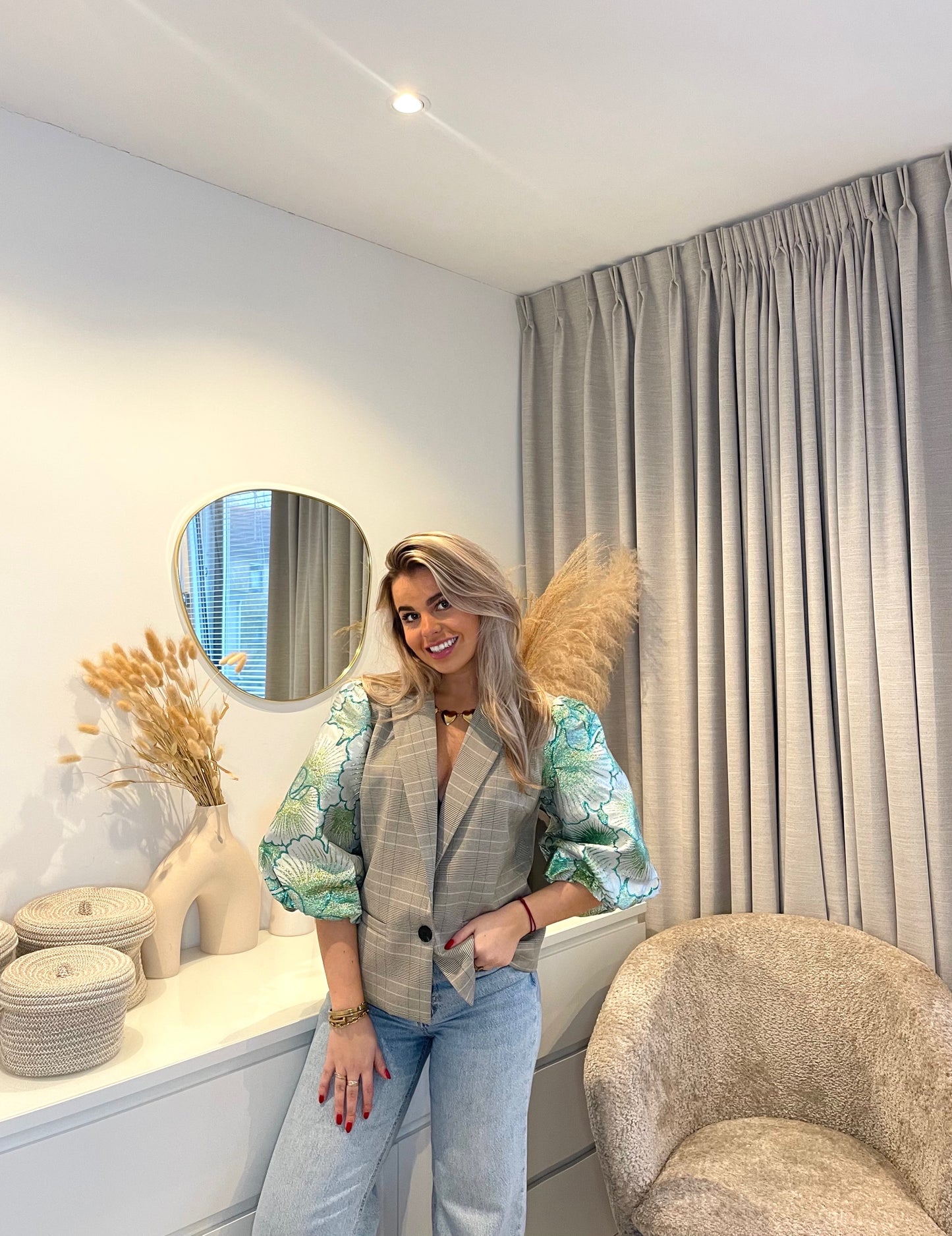 Jade Blazer Green