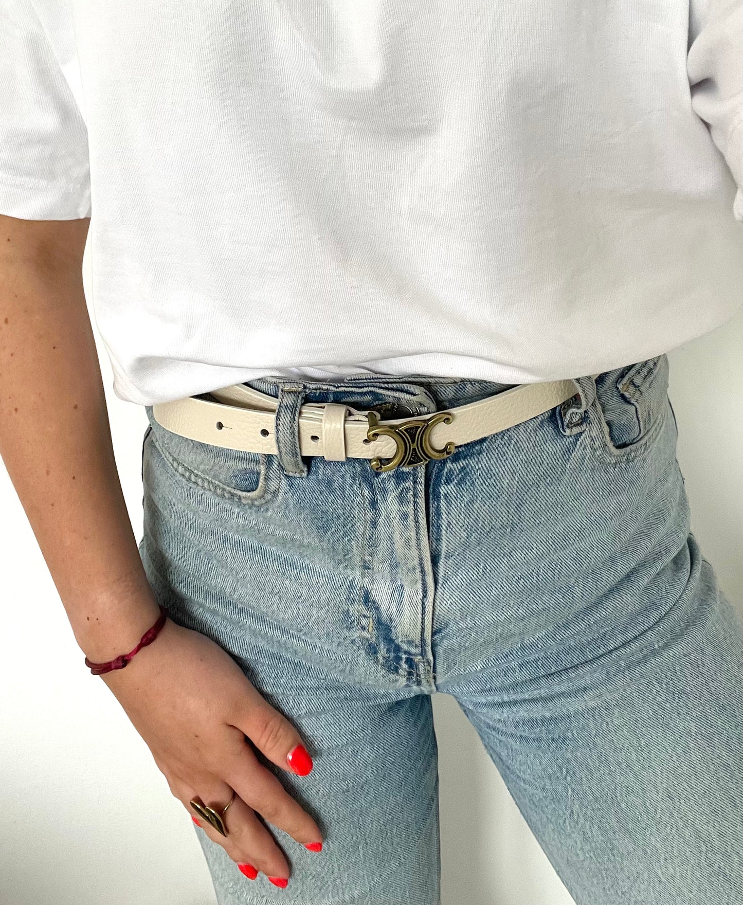 Inspired Belt - Beige