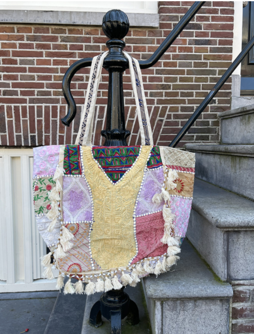 XL Bali Beach Bag - Beige