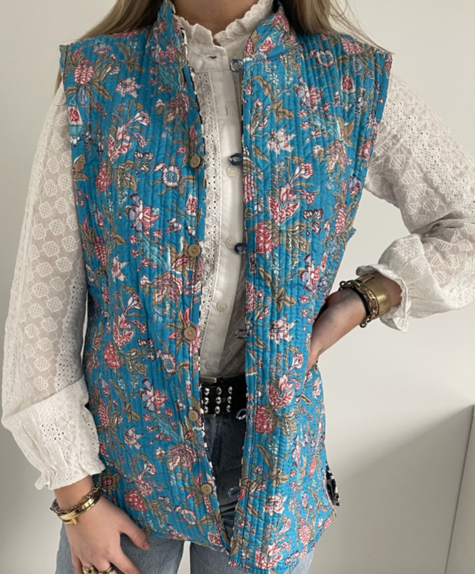 Mawi Gilet Aqua