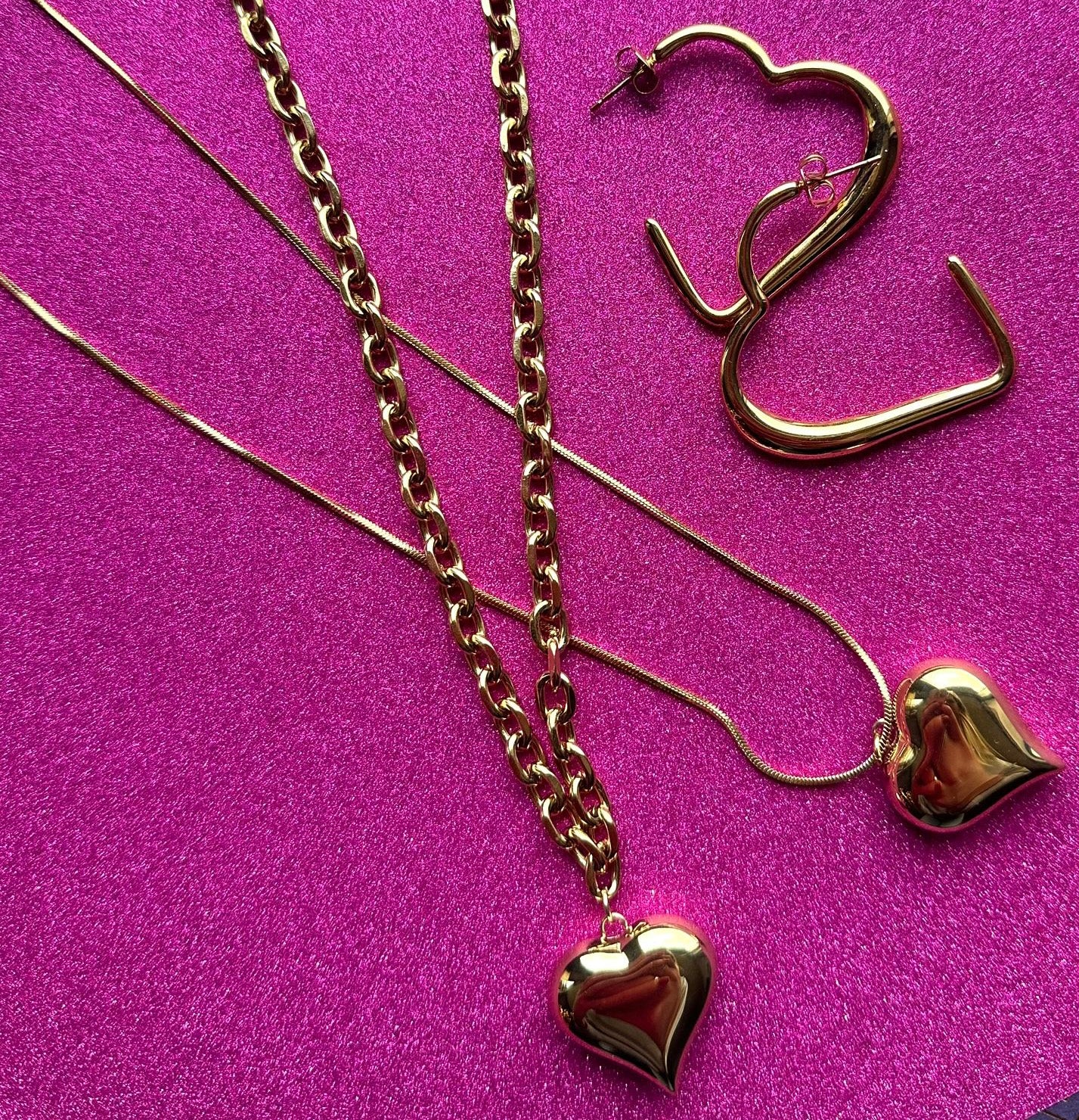 CHAIN HEART ketting