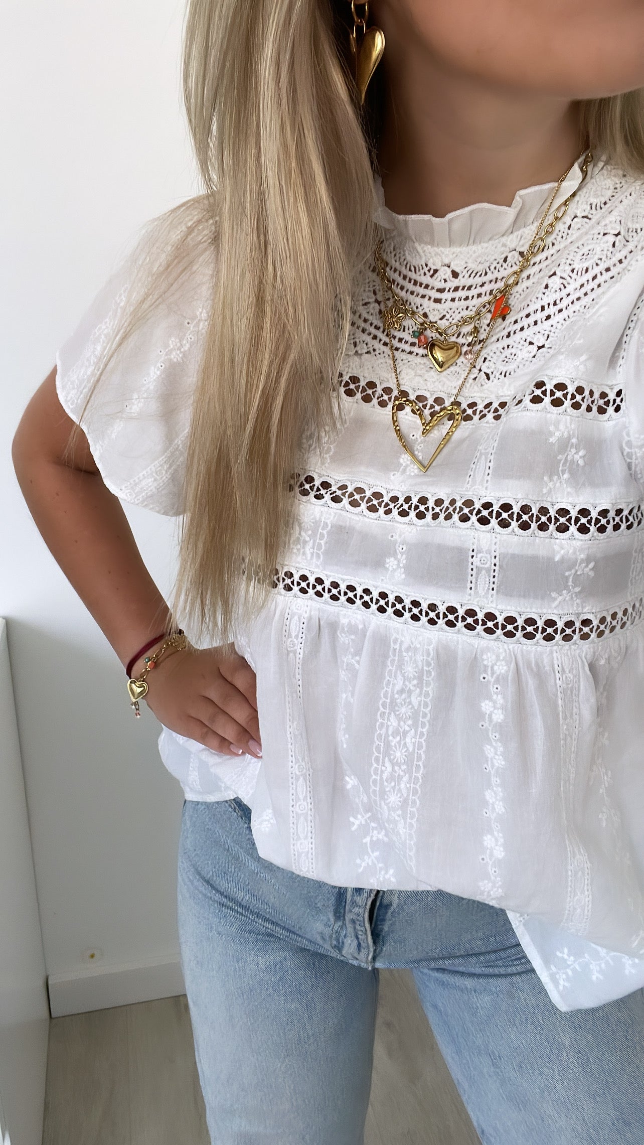 Saint Tropez Blouse White