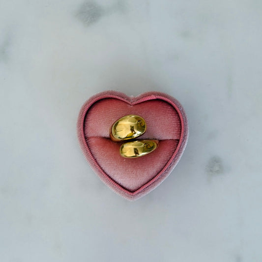 DOUBLE STATEMENT ring