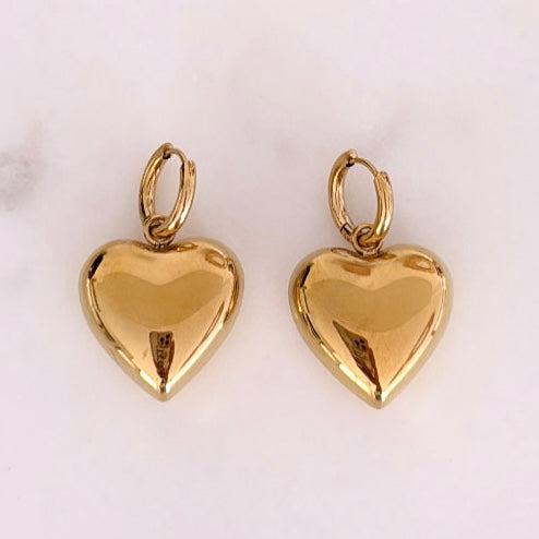 HEART oorbellen