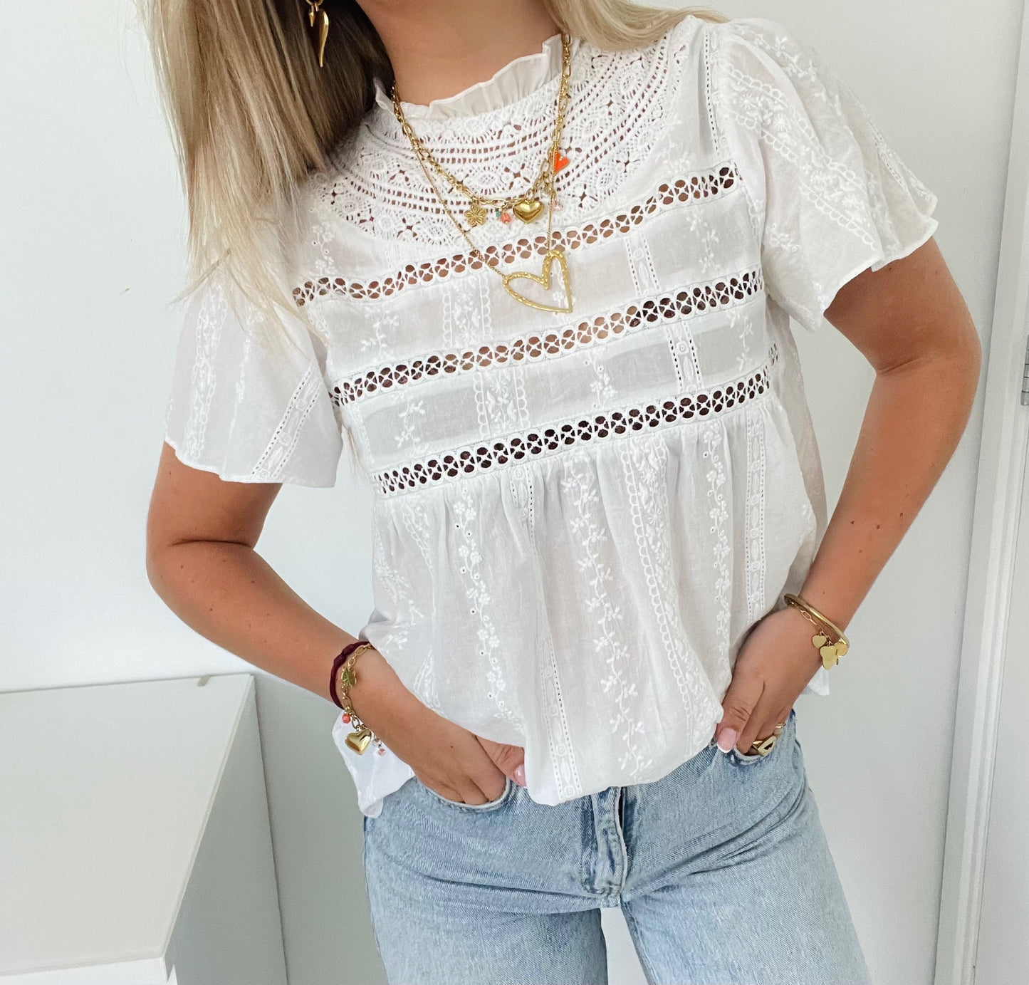 Saint Tropez Blouse White