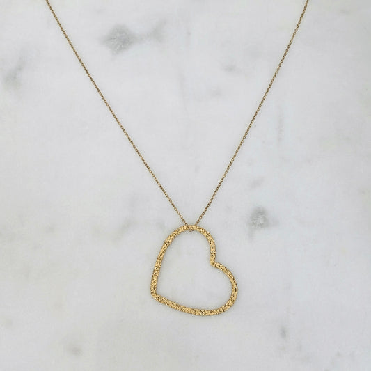 XL HEART ketting