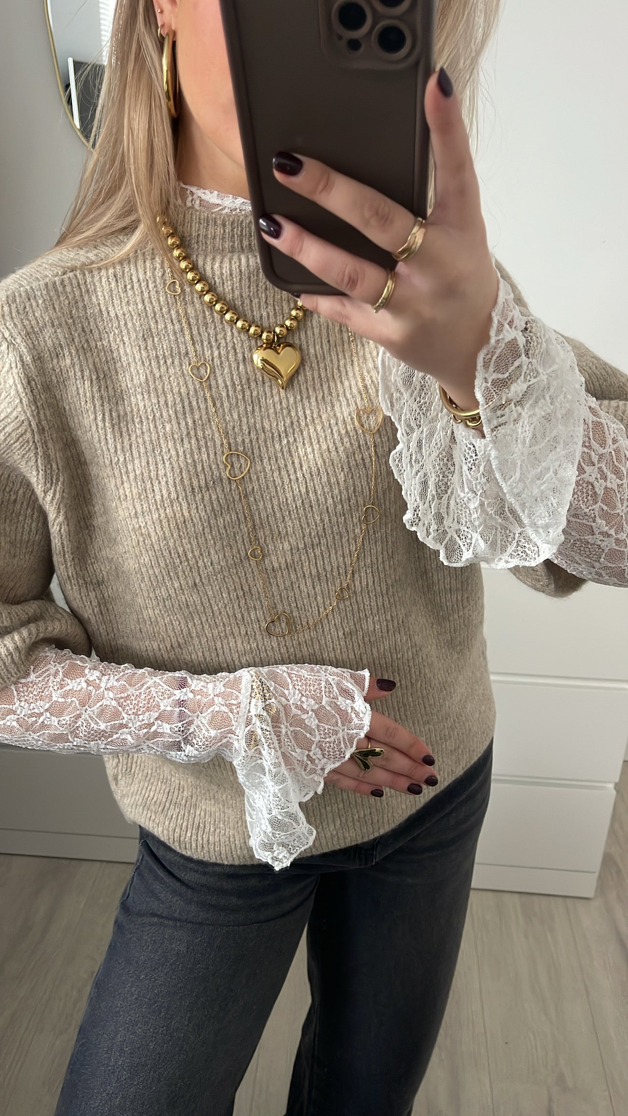 Livia Knit - Beige