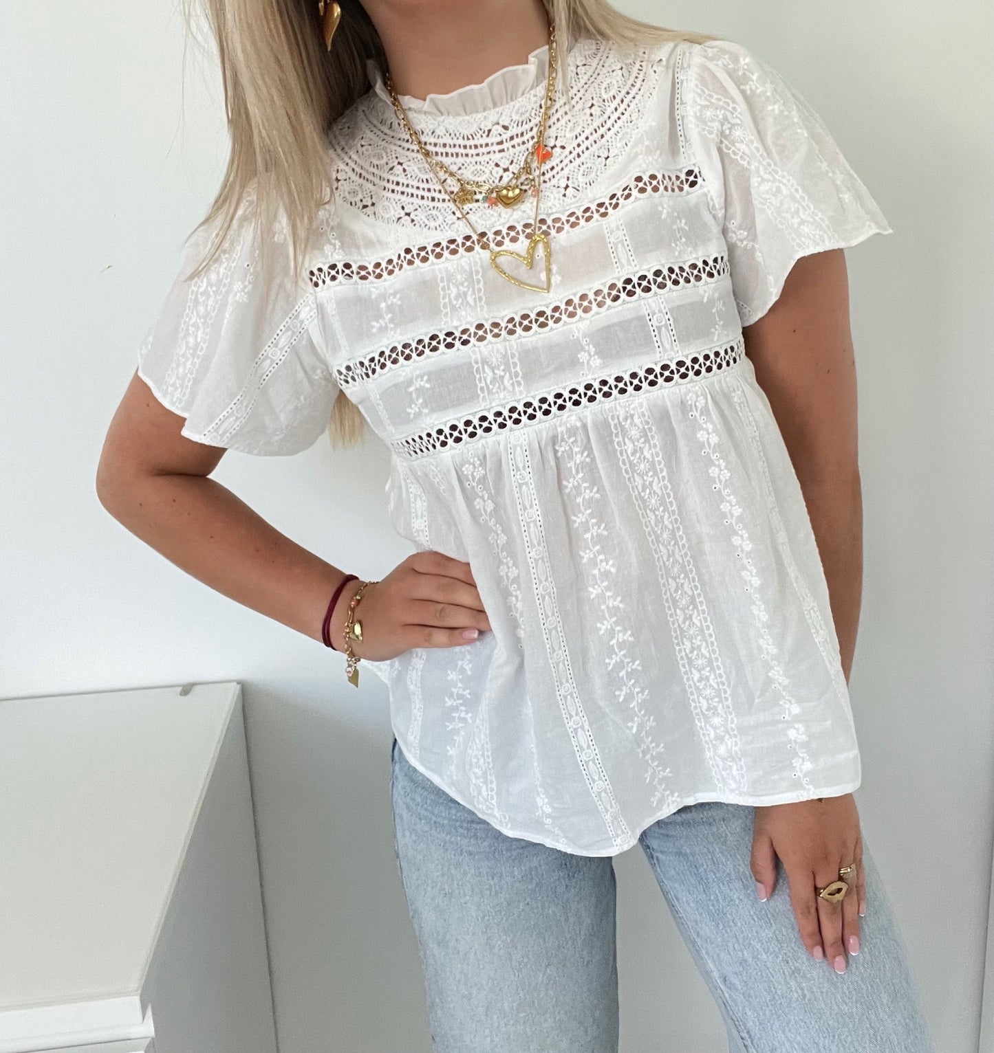 Saint Tropez Blouse White