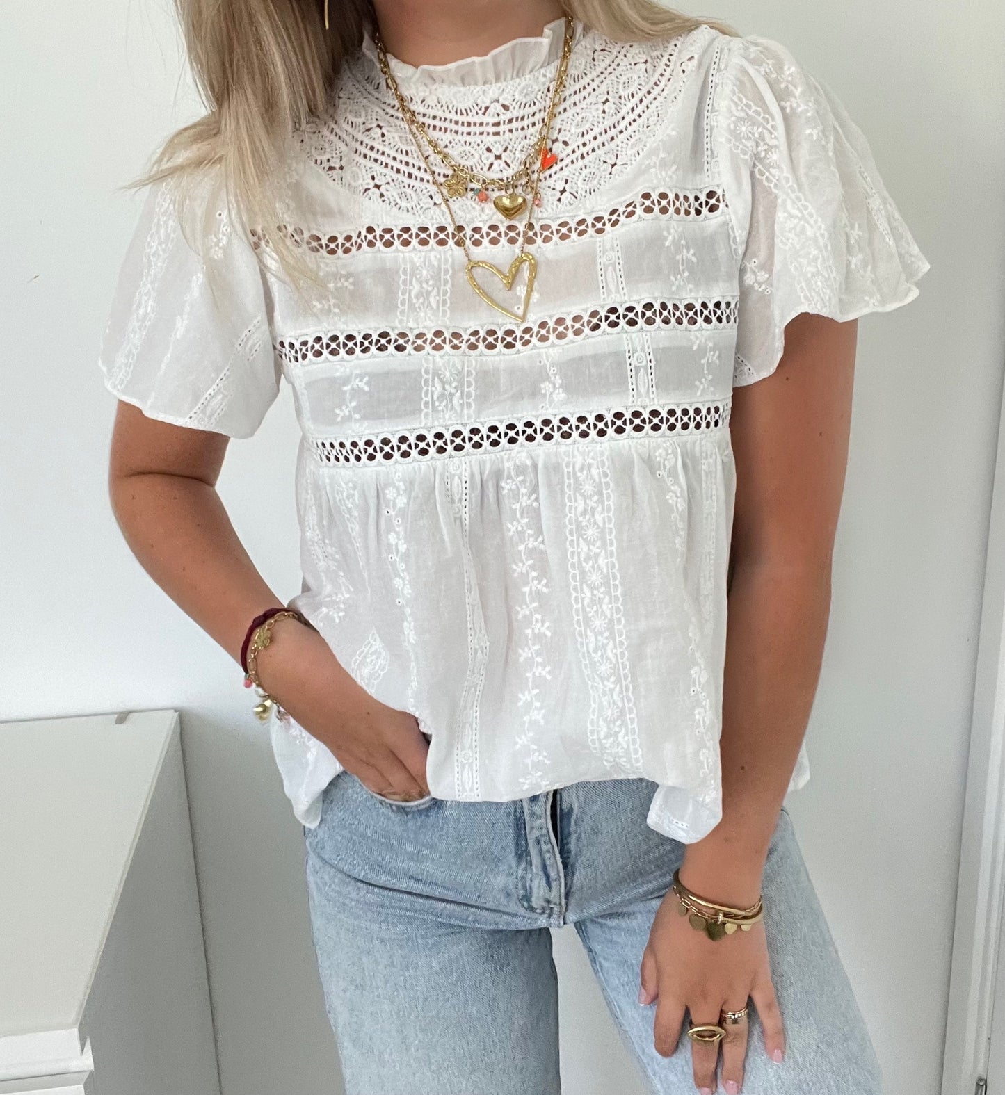 Saint Tropez Blouse White