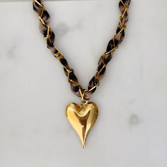 PANTHER HEART ketting