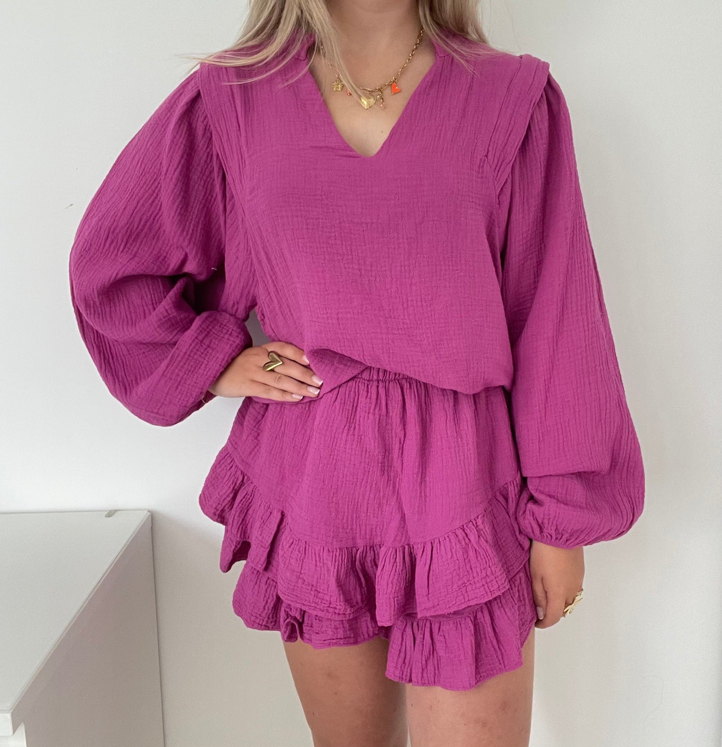 Kani Blouse Purple