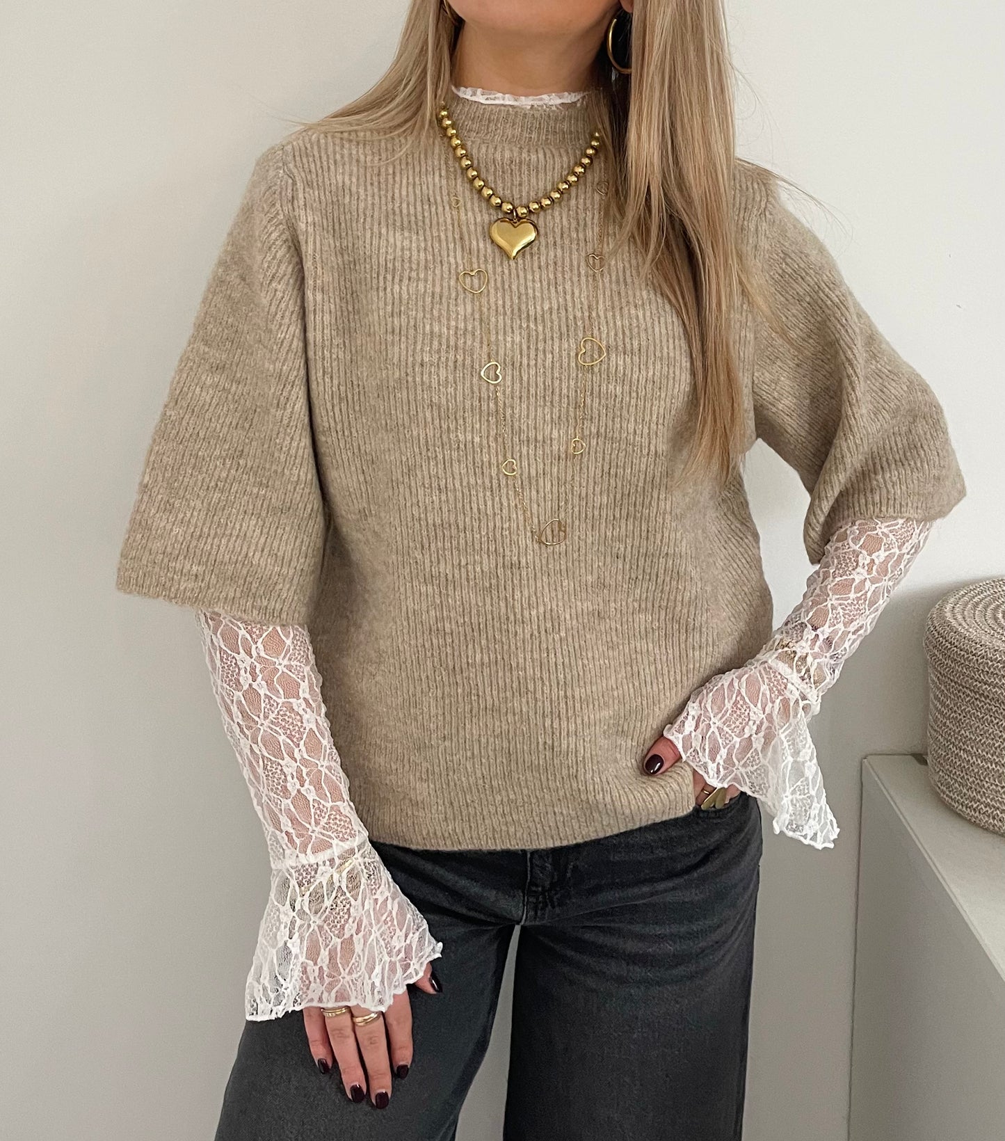 Livia Knit - Beige