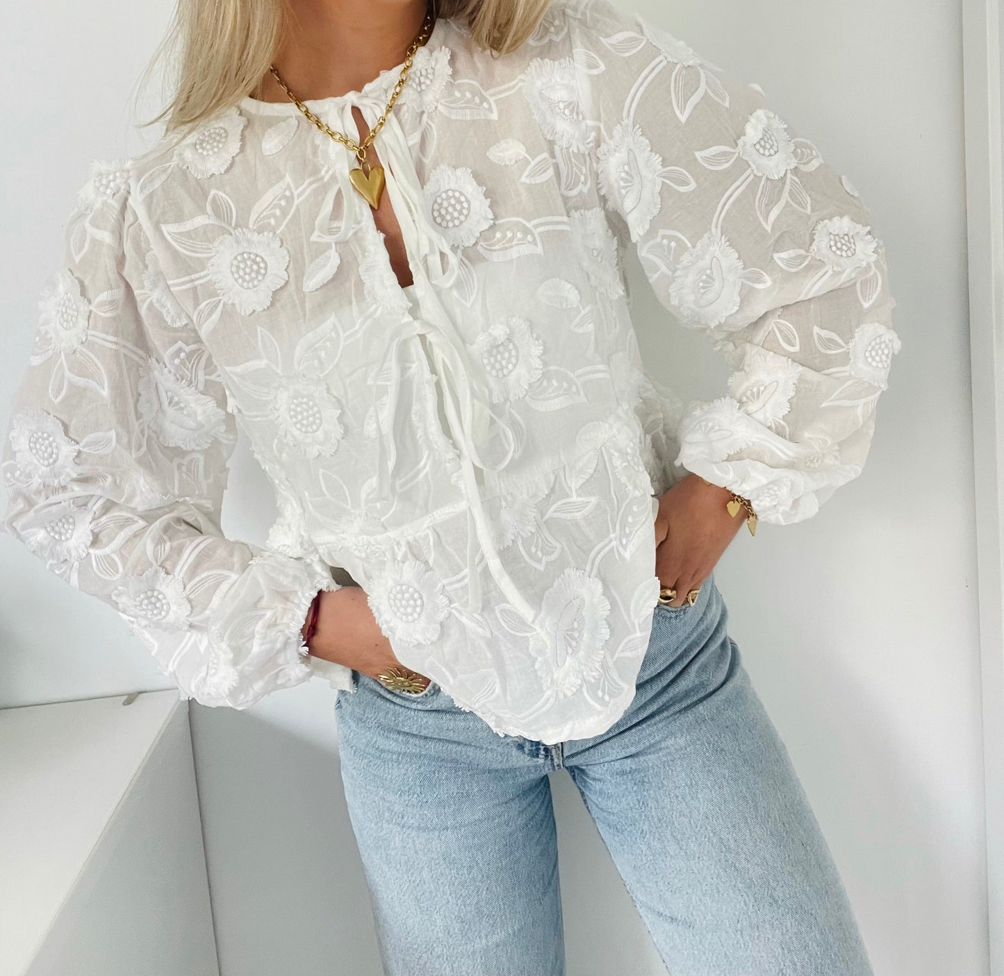 Lizzy Bow Blouse