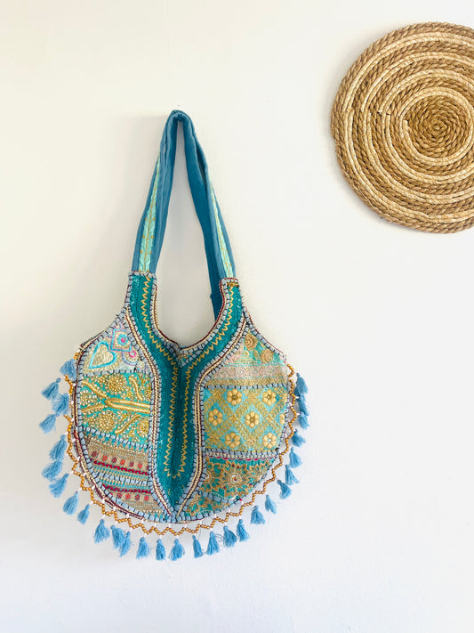 Bali Beach Bag - Light Blue