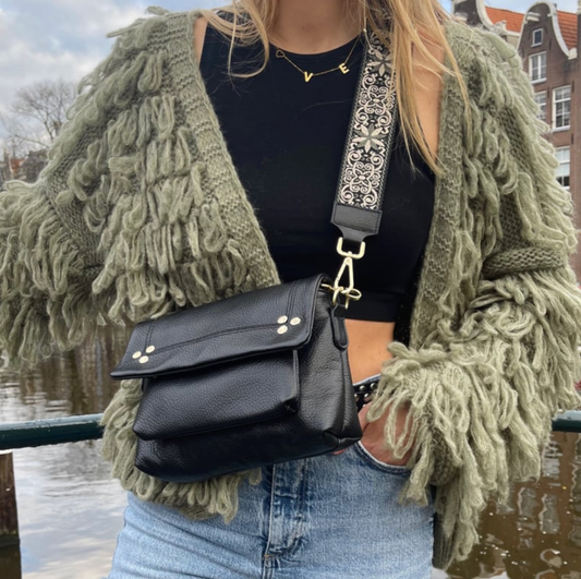 Fringe vest - Green