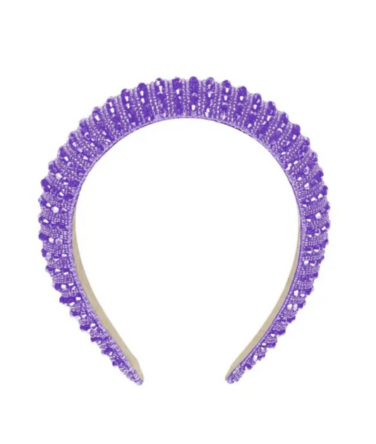 Glitter Haarband - Purple