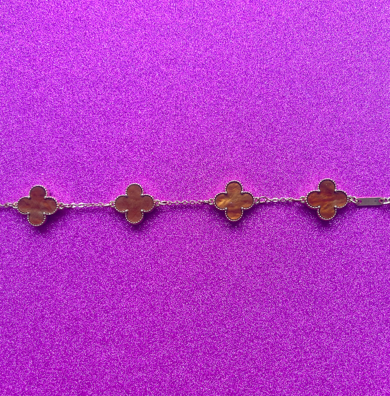 Armband Clover - Copper Gold